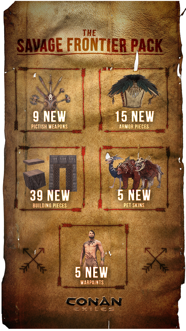 Conan Exiles - The Savage Frontier Pack