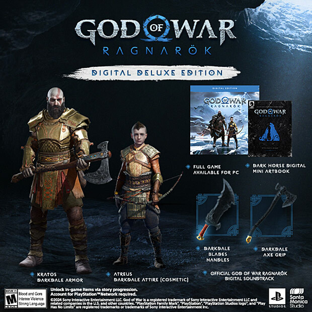 God of War Ragnarök Digital Deluxe Edition